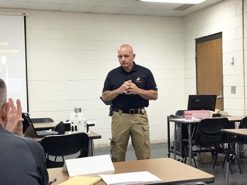 Pete Herron training and mentoring